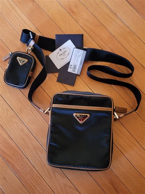 prada cross body pouch|prada bandoliera bag.